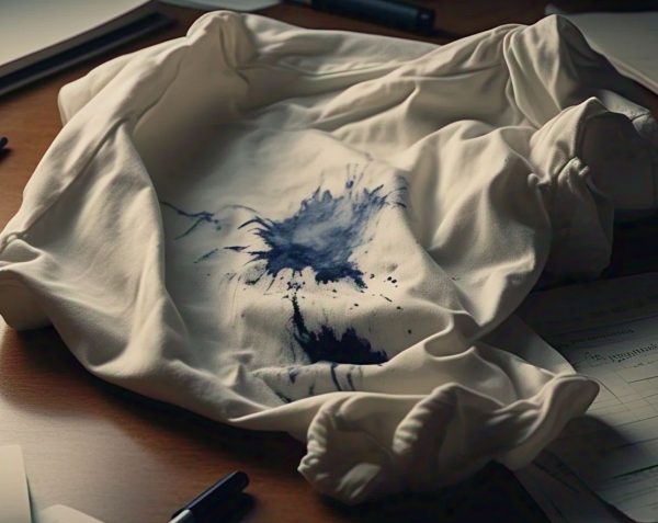 ازالة الحبر من الملابس